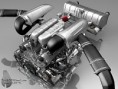 Motor porsche carrera gt